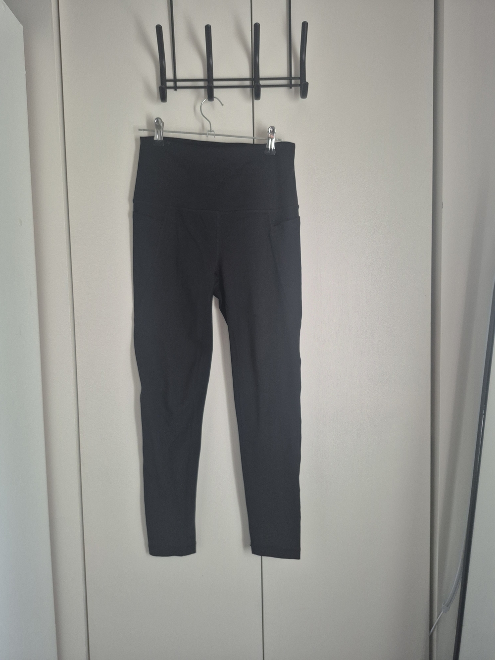 Athletic Works Black High-Waist Leggings